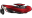 Virtual reality headset in red