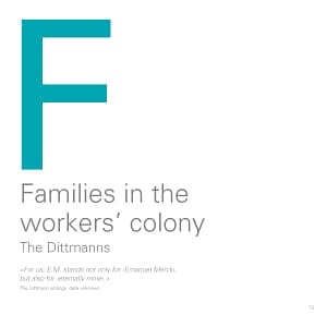 Families in the workers' colony
