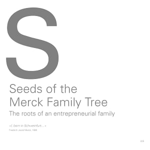 Seeds of the Merck Family Tree