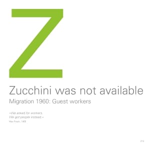 Zucchini was not available