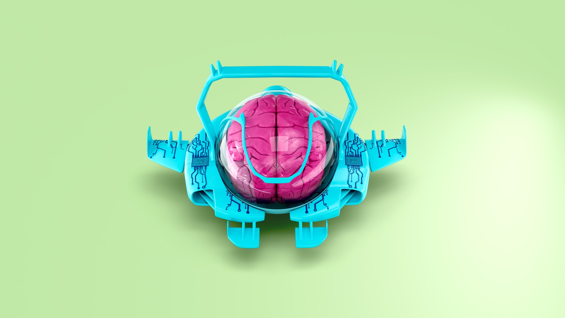 A futuristic brainplane