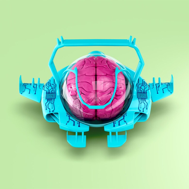 A futuristic brainplane