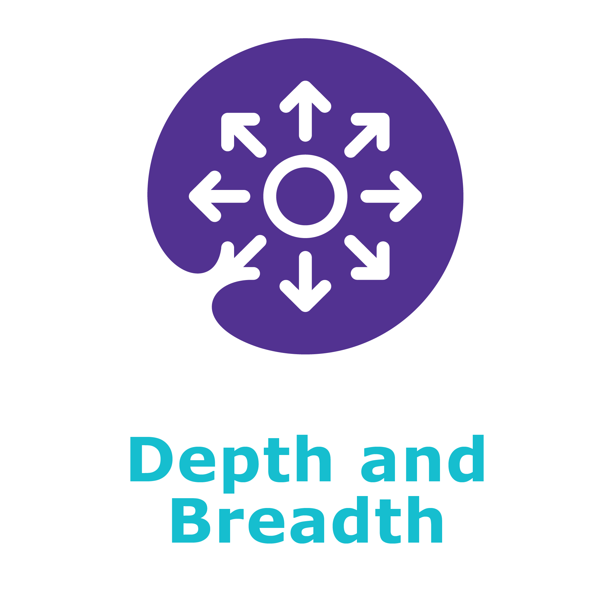 Depth and Breadth Icon