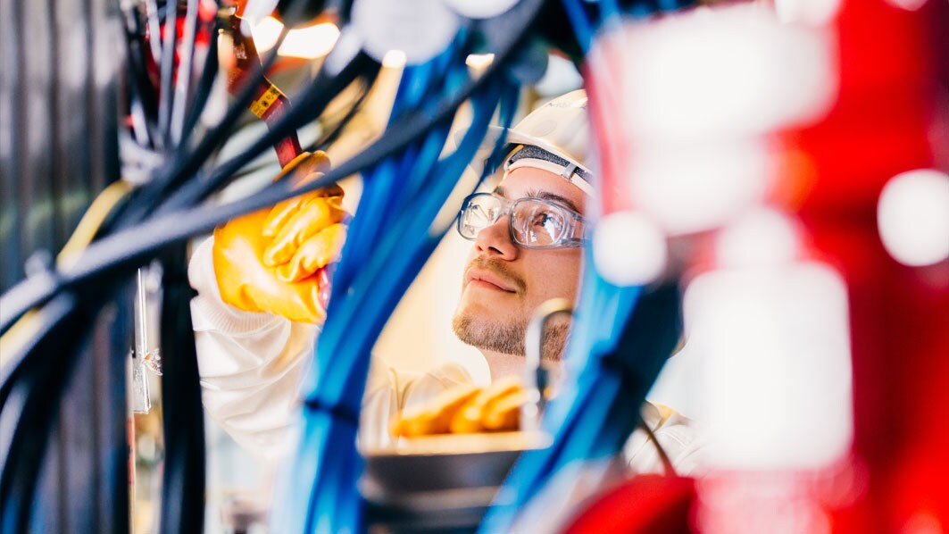 Production facility in Darmstadt, Germany
