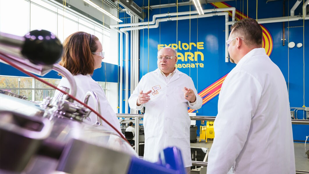 Professional Exchange in the M lab at Burlington site, USA