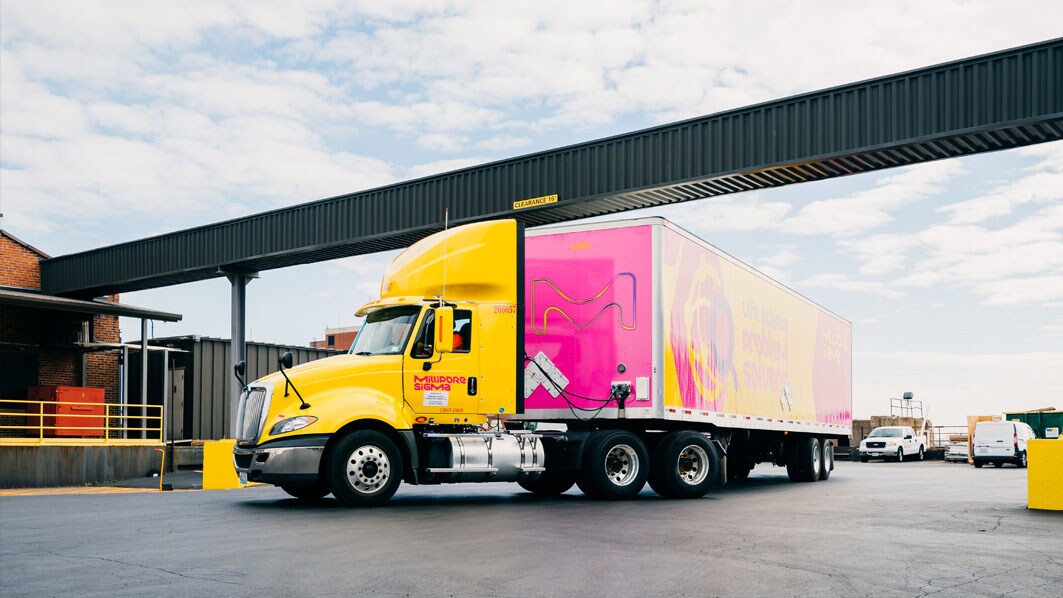 Truck of Life-Science site’s fleet in St. Louis, USA