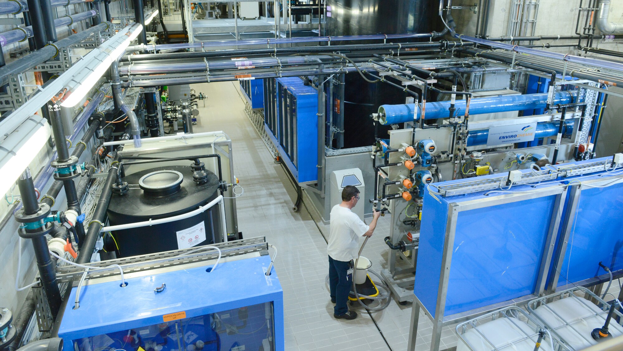 Waste Water Treatment Plant, Merck Serono in Vevey, Switzerland