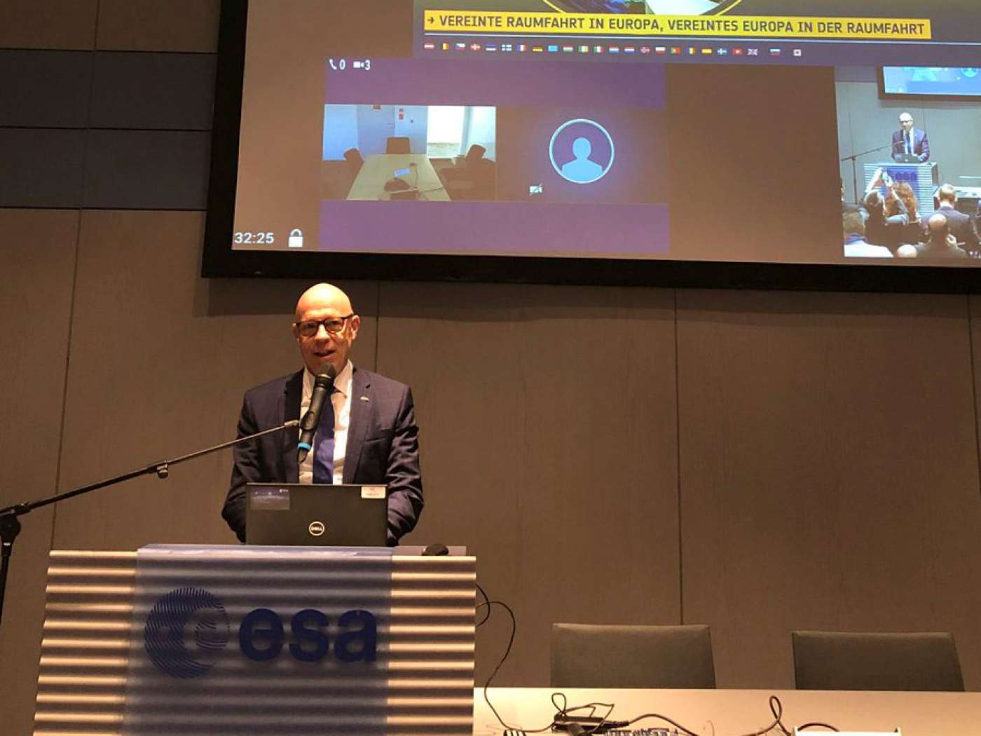 Dr. Rolf Densing, ESA