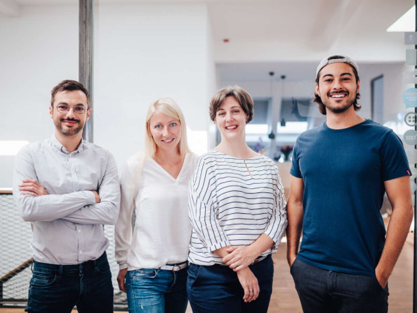 Meet Legendairy Foods: Javier Romero, Sandra Wilde, Britta Winterberg, Raffael Wohlgensinger (from the left).
