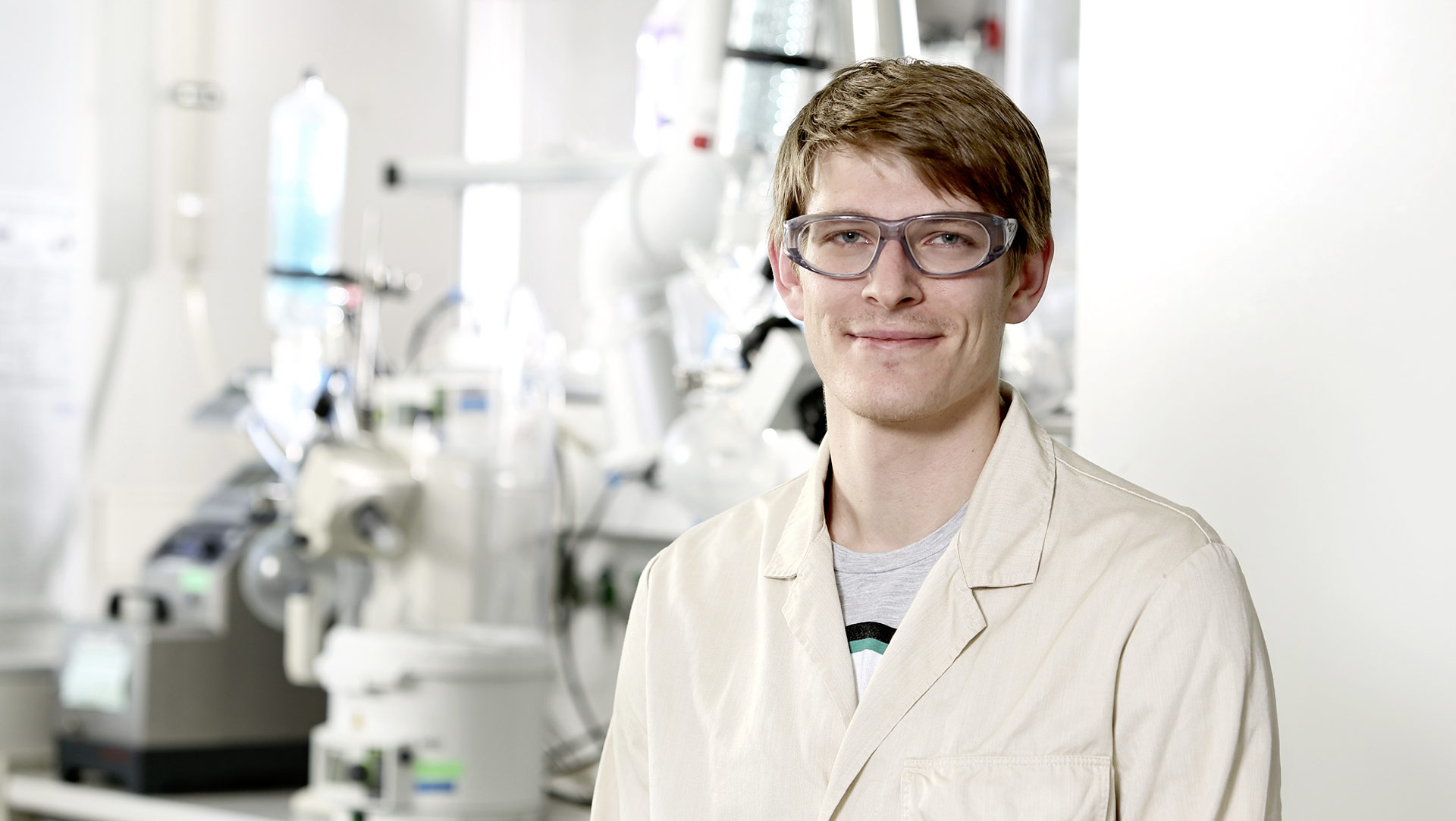 Back in Germany: After his stay in South Korea, Fabian Koch will complete his apprenticeship as a chemical laboratory technician at Merck KGaA, Darmstadt, Germany in Darmstadt.