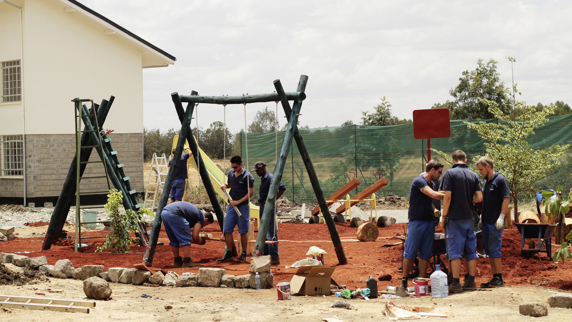 The project gave the apprentices the opportunity to gain initial work experience abroad. 