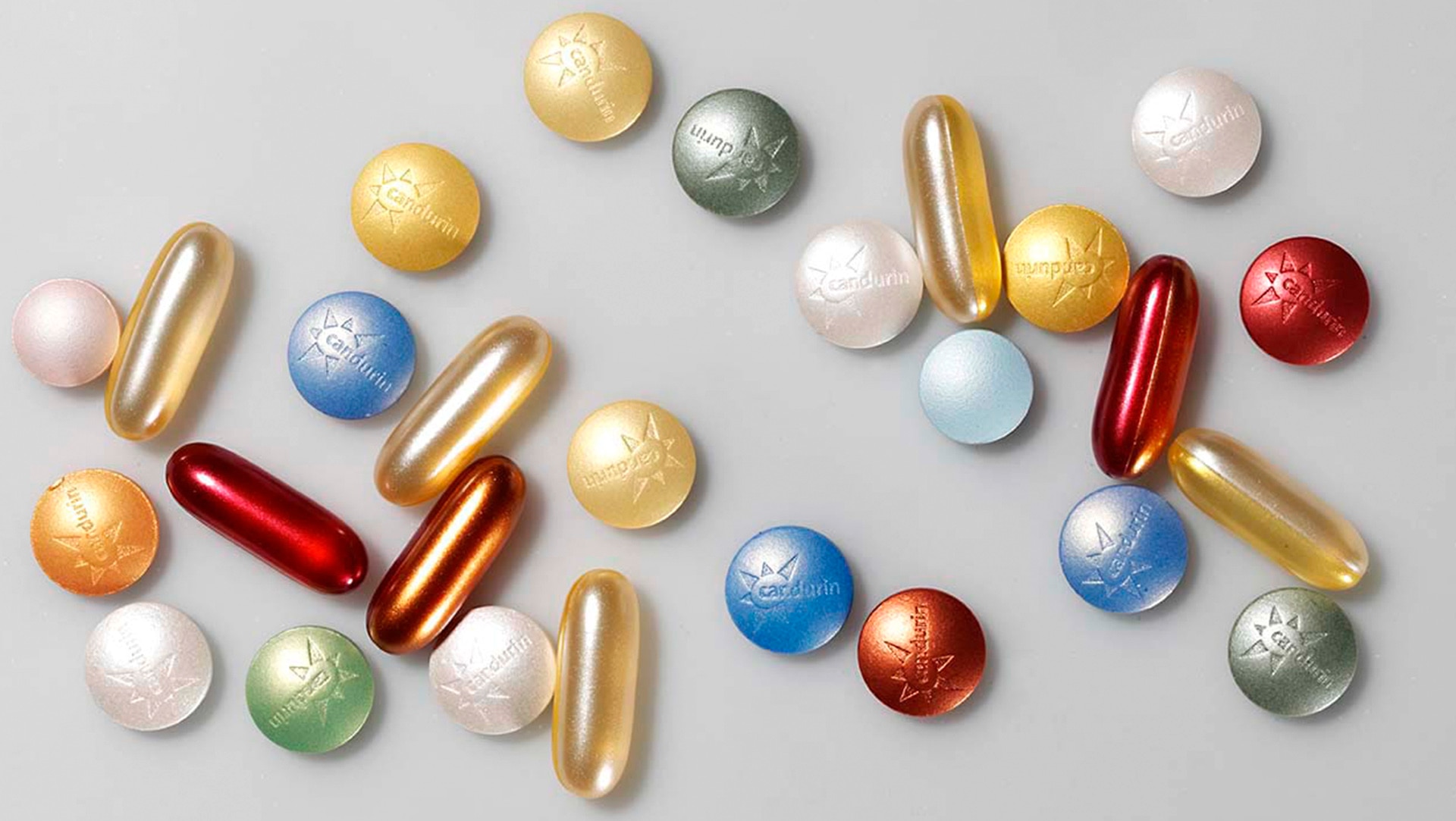 The coloration of pills and tablets is an effective way to avoid medication errors and to enhance safety in the use of medicines.