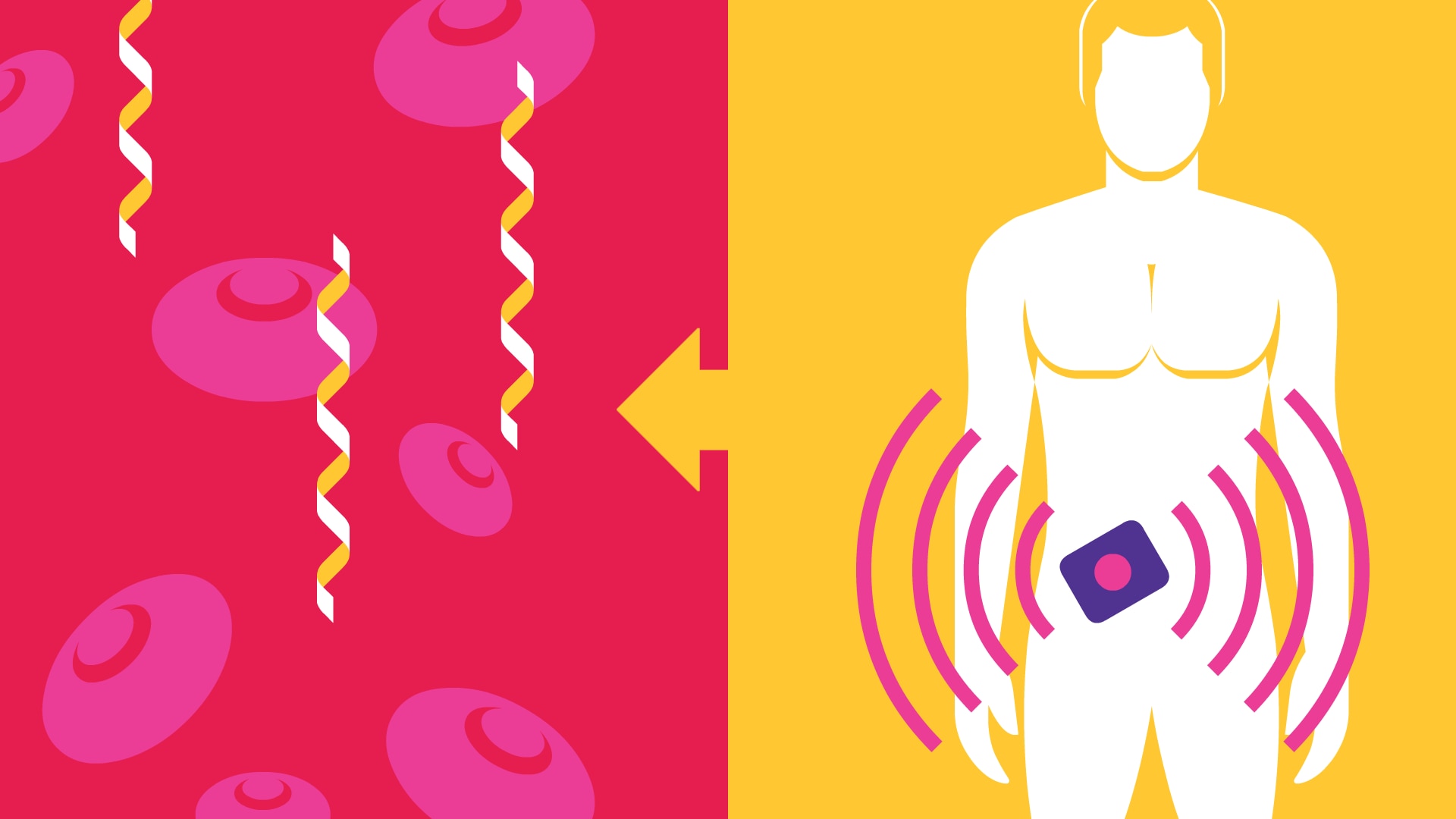  A bioelectric tag attached to a man which collects data and speaks to the body.