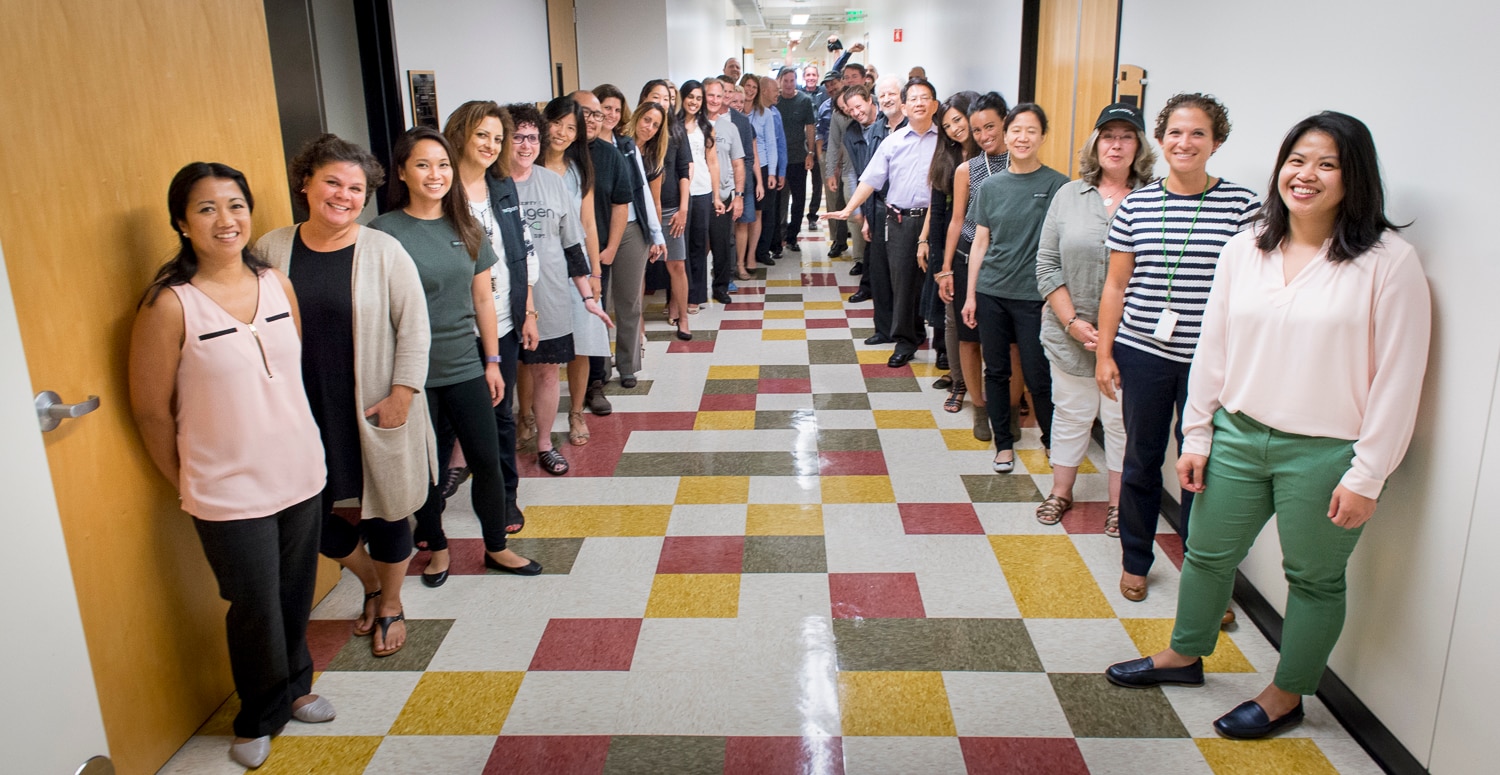 Members of the Tocagen team are united in their fight against cancer