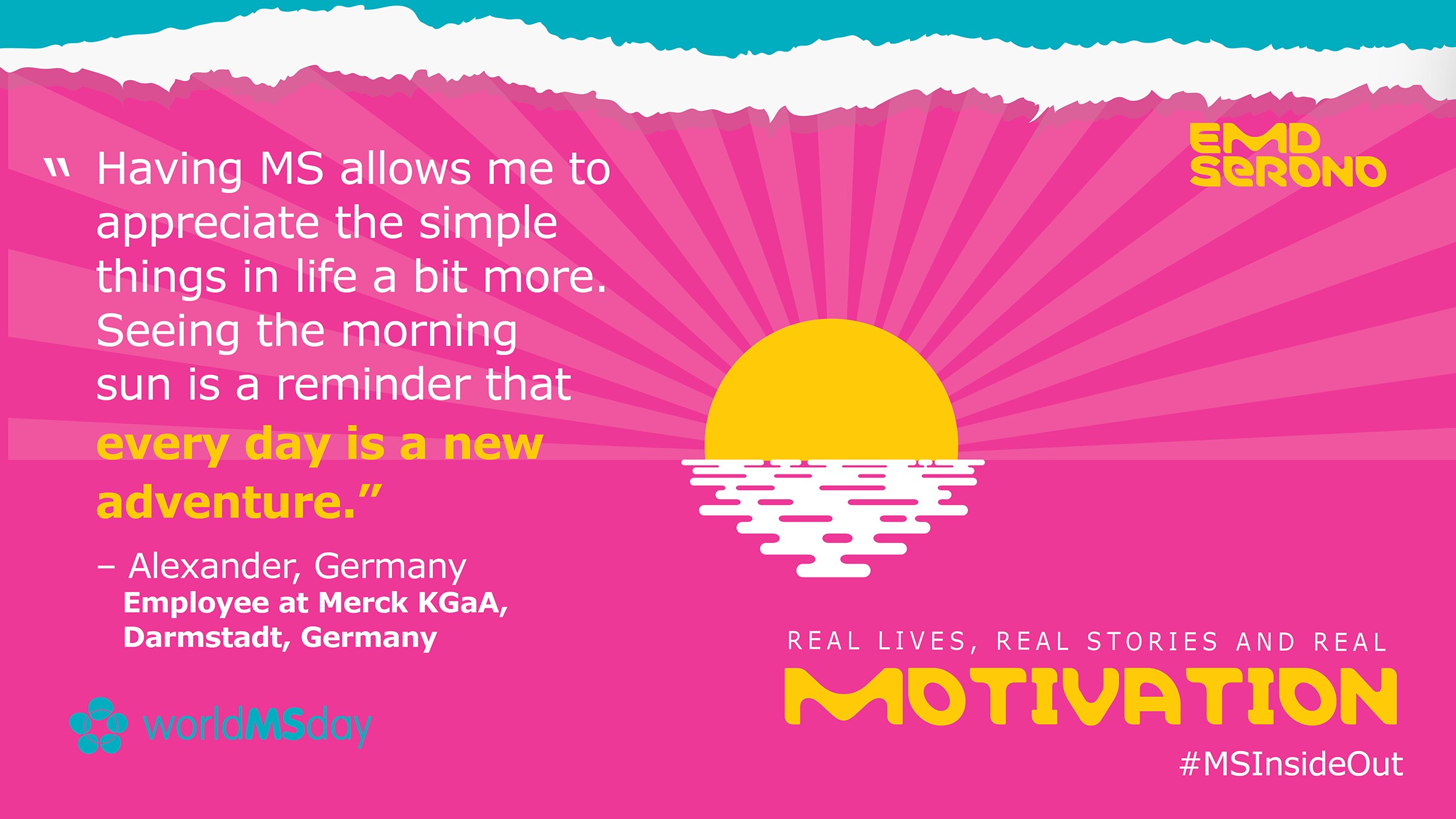 Motivation MS Inside Out Alexander's Story Real Lives, Real Stories