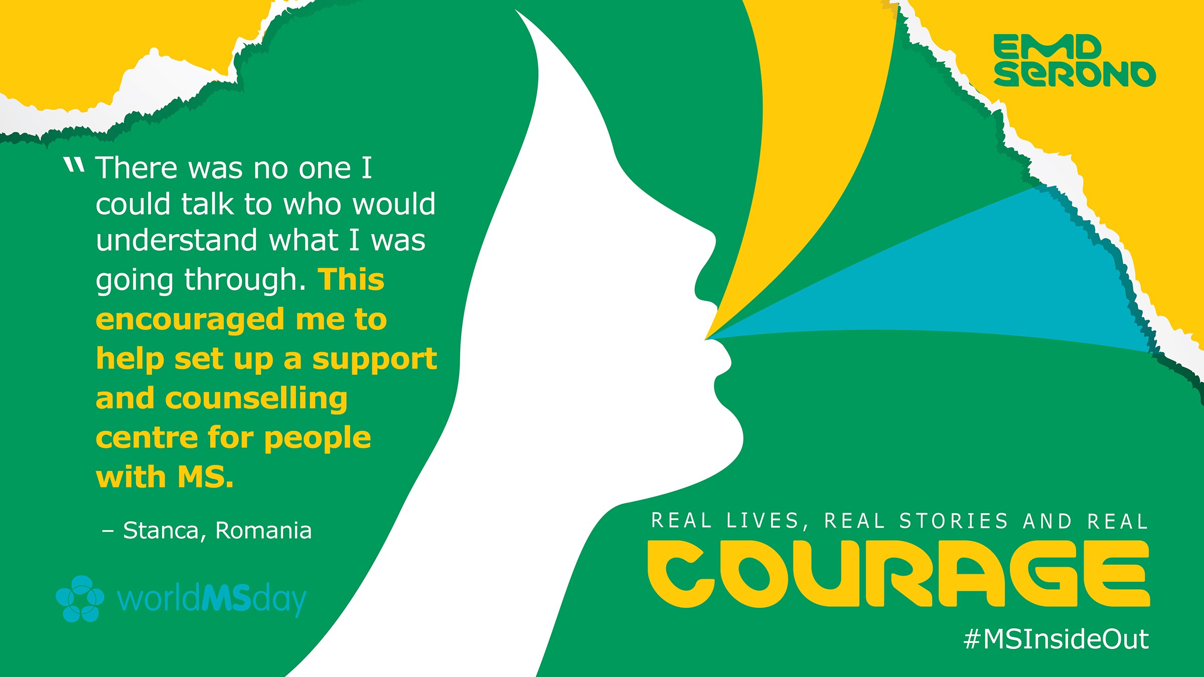 Courage MS Inside Out Stanca's Story Real Lives, Real Stories