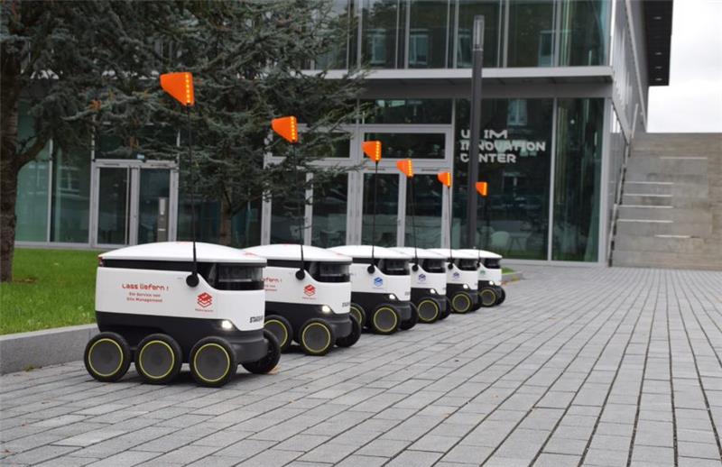 Starship robots ready for work